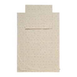 Silke babydyne med sengetøj - Misty rose