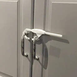 Skabslås til dobbeltlåger - 2 Stk.