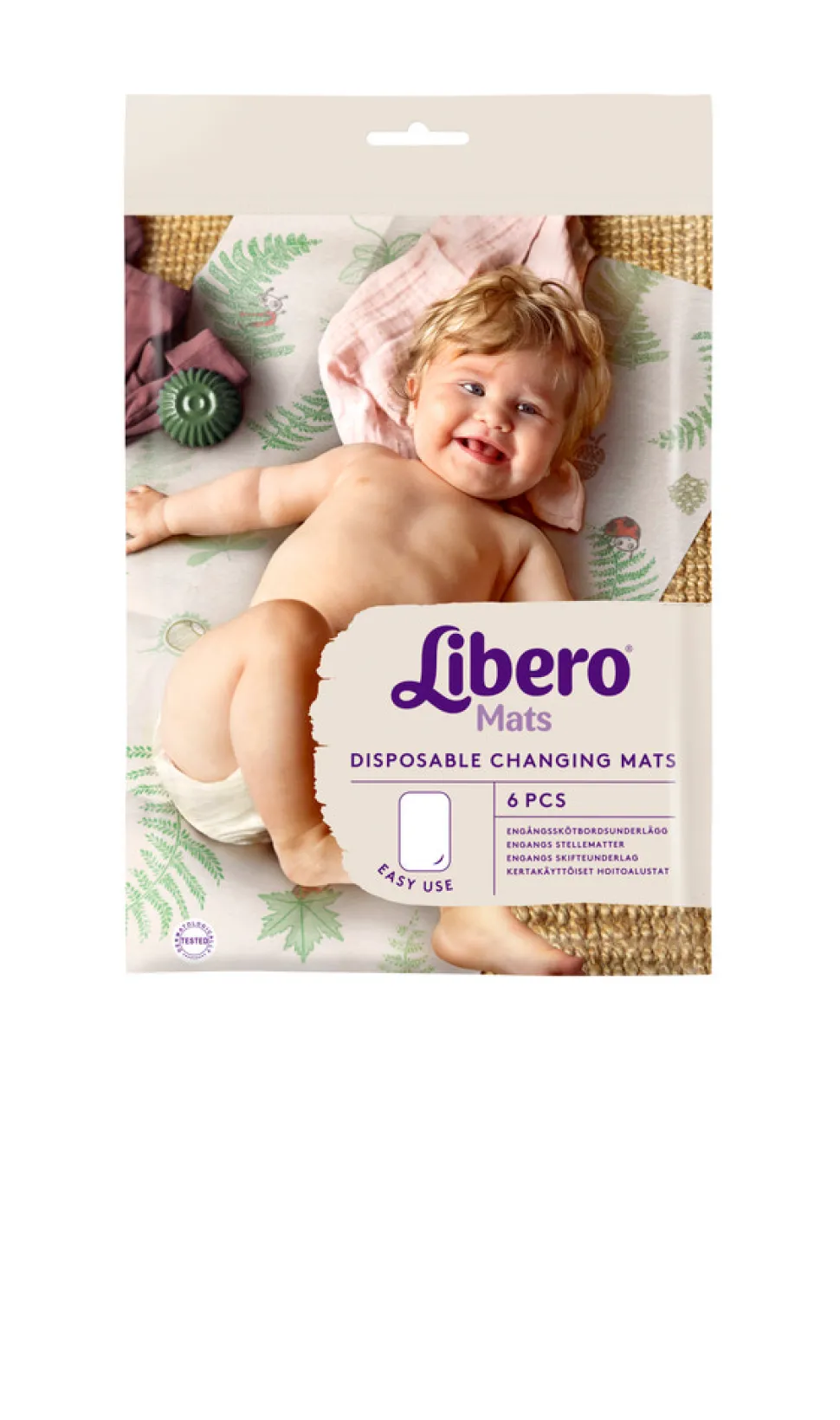 Skifteunderlag - 6 Stk.