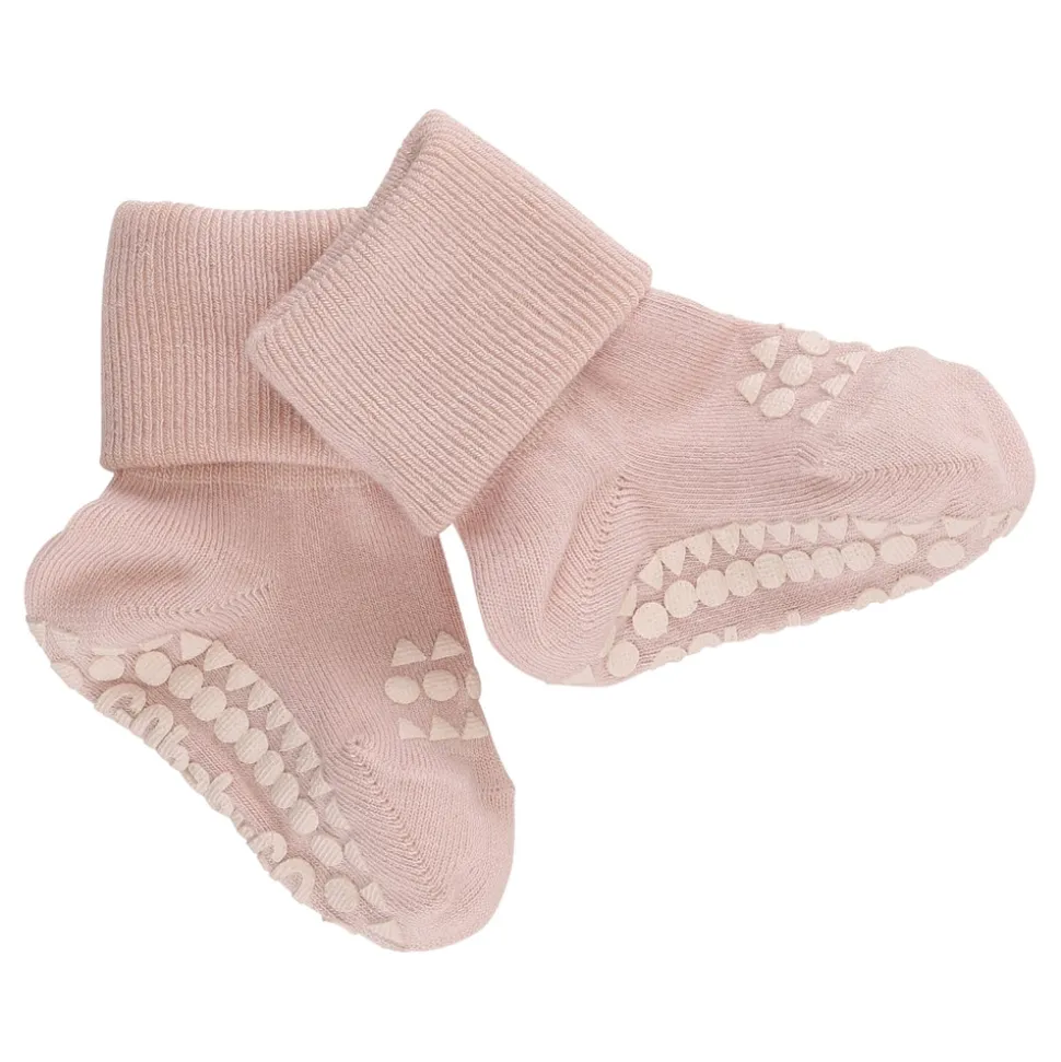 Skridsikre Strømper - Bamboo - Soft pink