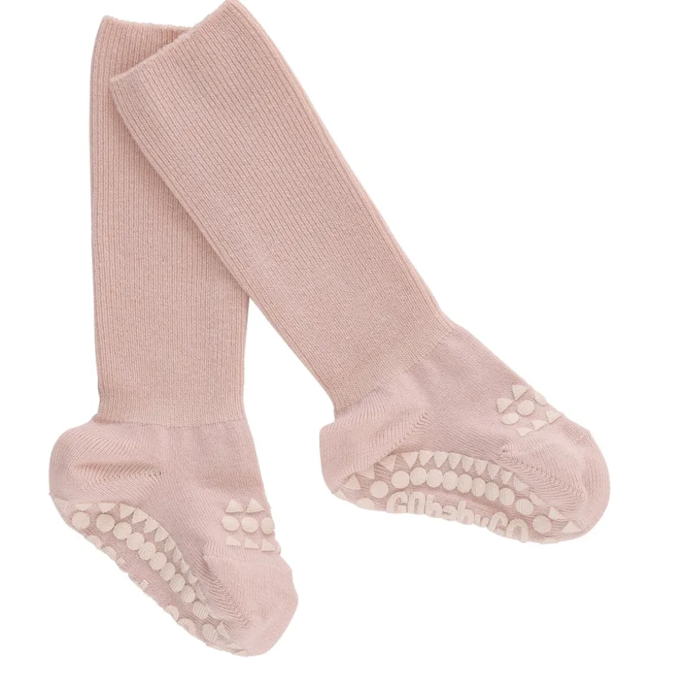 Skridsikre Strømper - Bamboo - Soft pink