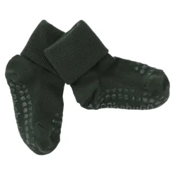 Skridsikre Strømper - Bamboo - Forest green