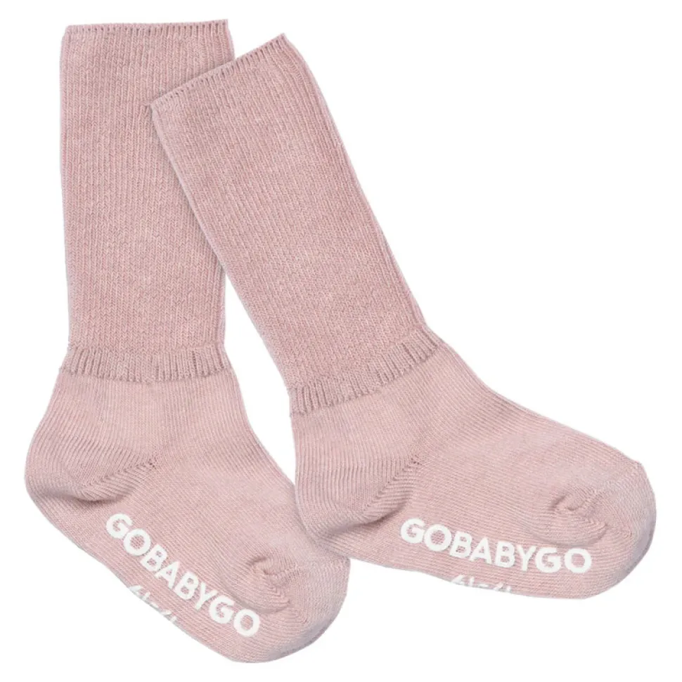 Skridsikre Strømper Bomuld - Alt rosa