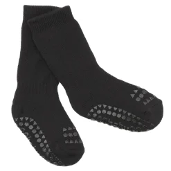 Skridsikre Strømper Terry Bomuld - Black