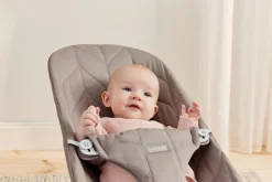 Skråstol Bliss - Vævet, Blomsterbladsquilt, Sandgrå