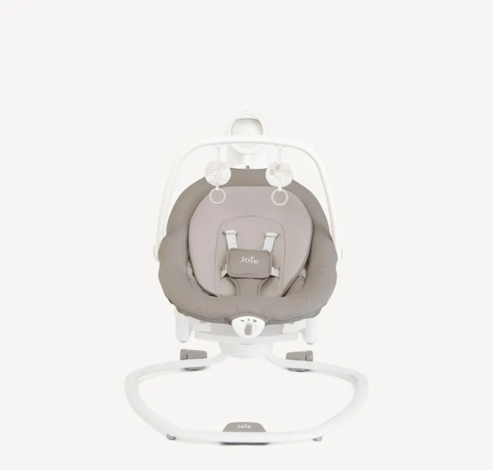 Skråstol, med swing, Serina 2i1, Walnut