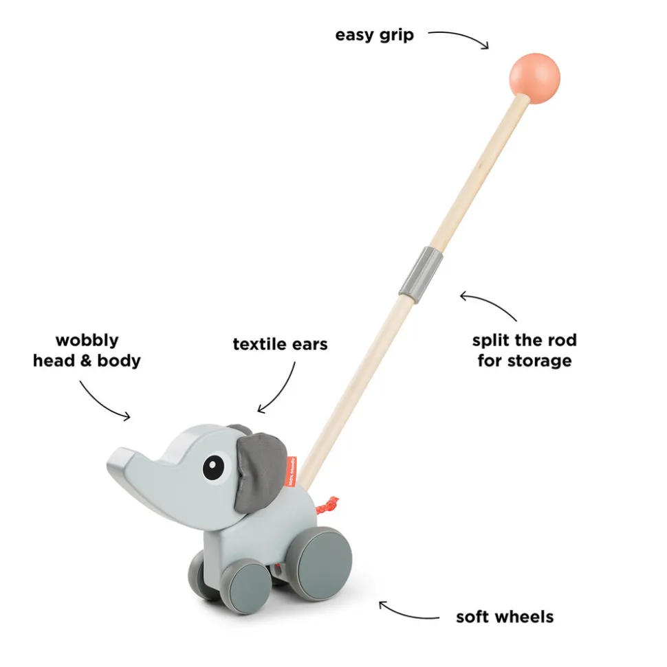 Skubbedyr Elphee Grå