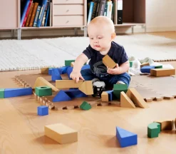 Skumlegegulv Bekids, Cappuccino 9 stk