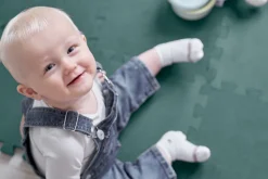 Skumlegegulv Bekids, Støvet Grøn 9 stk