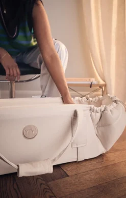 SleepCarrier X inkl. waterproof bedding - Oat beige