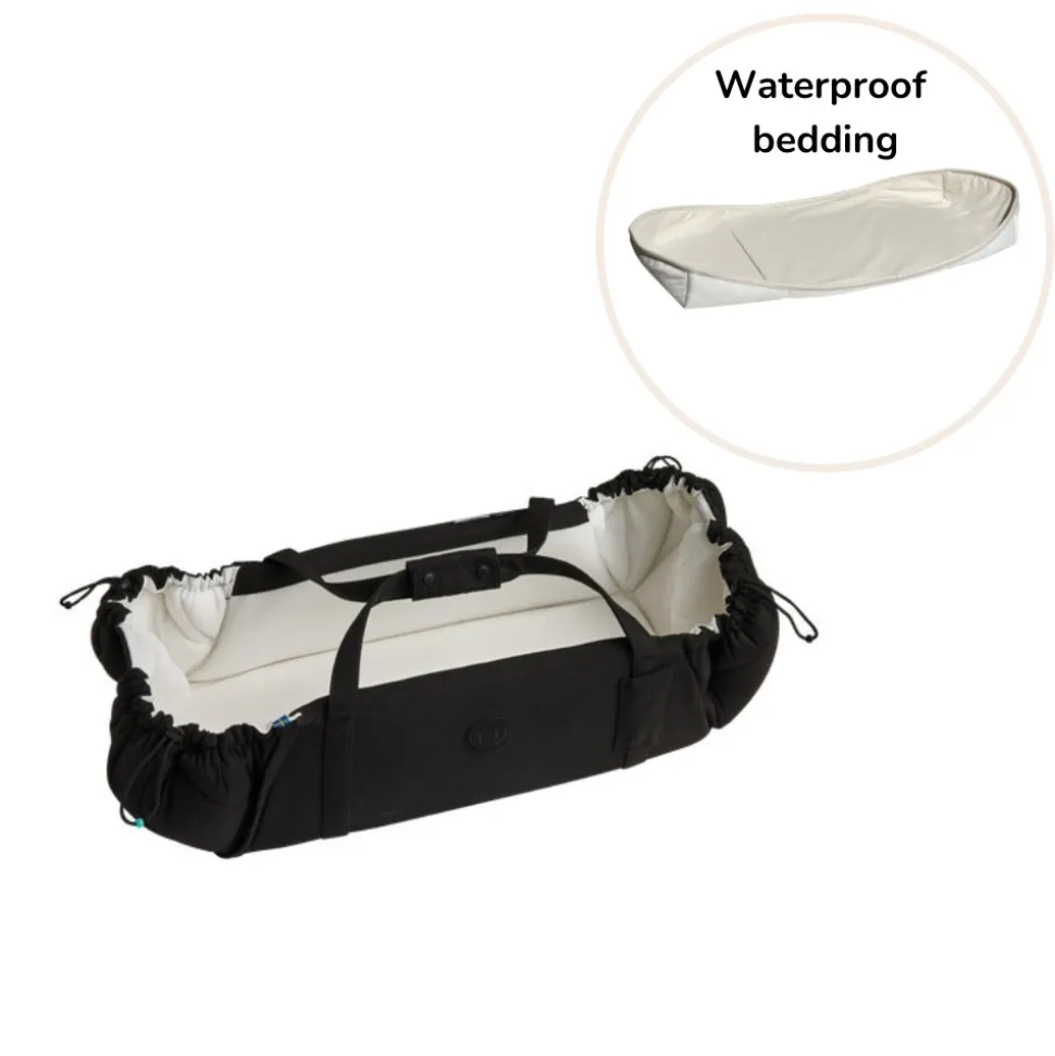 SleepCarrier X inkl. waterproof bedding - Matte black