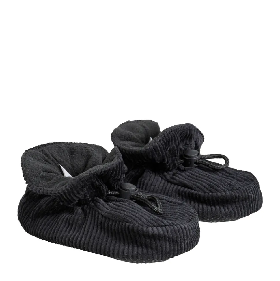 Slippers corduroy - Black
