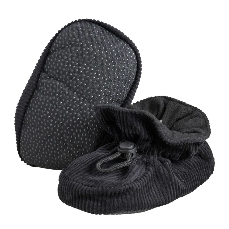 Slippers corduroy - Black