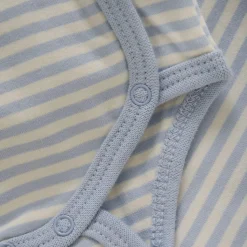 Slå-om Body Langærmet - Zen Blue