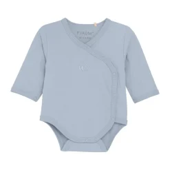 Slå-om Body Langærmet - Zen Blue