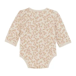 Slå-om Body Langærmet AOP - Pale Mauve