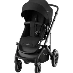 Smile 5Z inkl. liggedel og Baby-Safe Core autostol - space black
