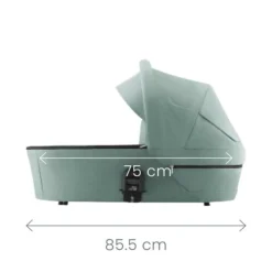 Smile 5Z lux inkl. liggedel og Baby-Safe Core autostol - soft taupe/space black