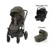 Smile 5Z lux inkl. liggedel og Baby-Safe Core autostol - urban olive/space black