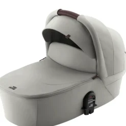Smile 5Z lux inkl. liggedel og Baby-Safe Core autostol - linen grey/space black