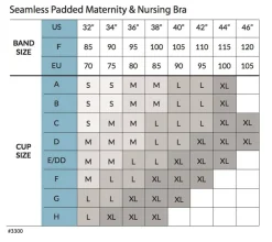 Sømløs Amme BH Med Indlæg - Black