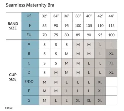 Sømløs Graviditets BH - Sort