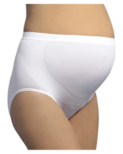 Sømløs Graviditetstrusse - Hvid