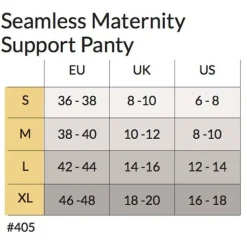 Sømløs Graviditetstrusse - Hvid