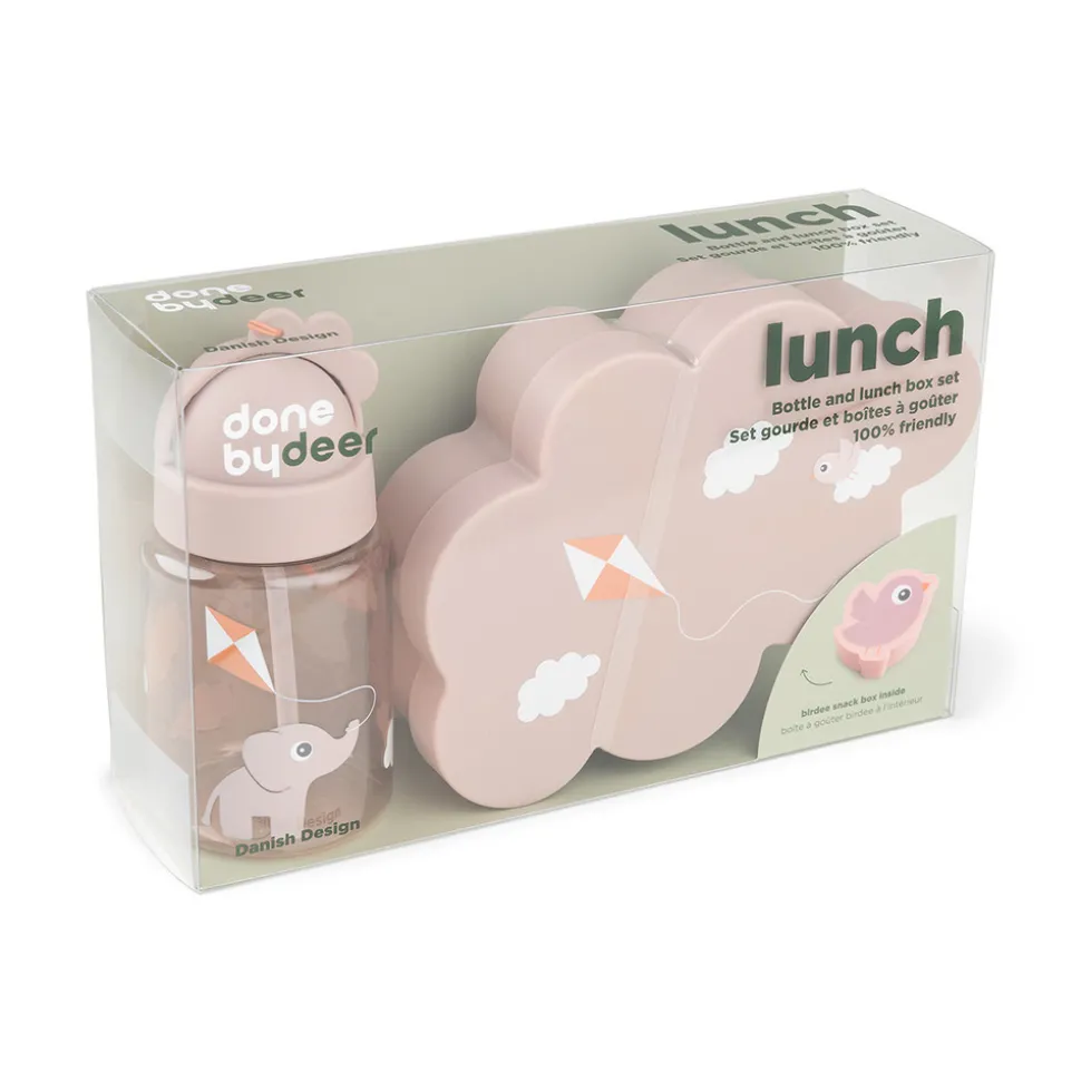 Snack & madkasse m/drikkedunk Playground Pudder