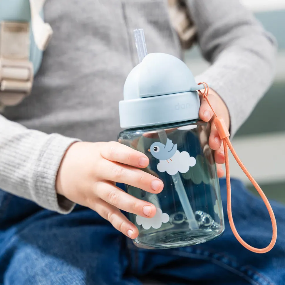 Snack & madkasse m/drikkedunk Playground Blå