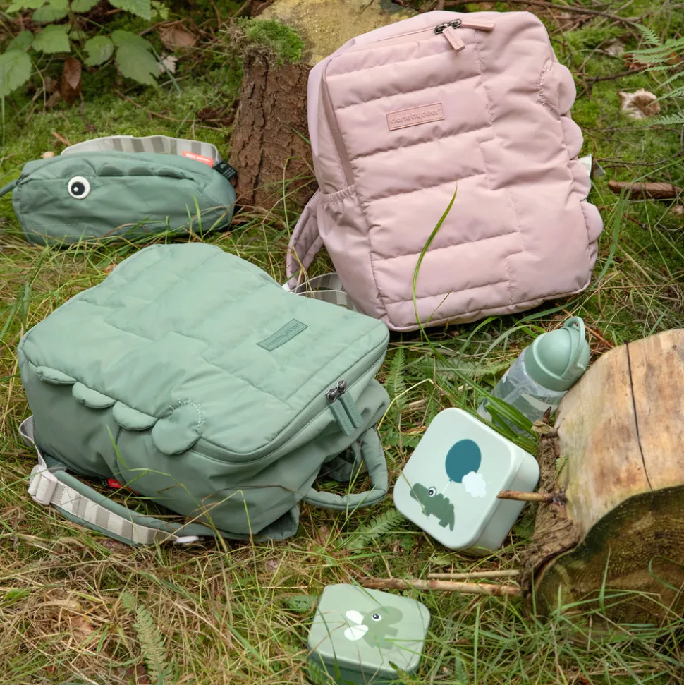 Snack boks sæt 3 stk Happy clouds - Grøn