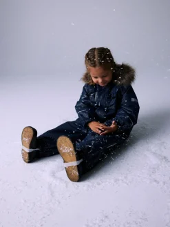 Snow10 Glitter Flyverdragt - Dark Sapphire