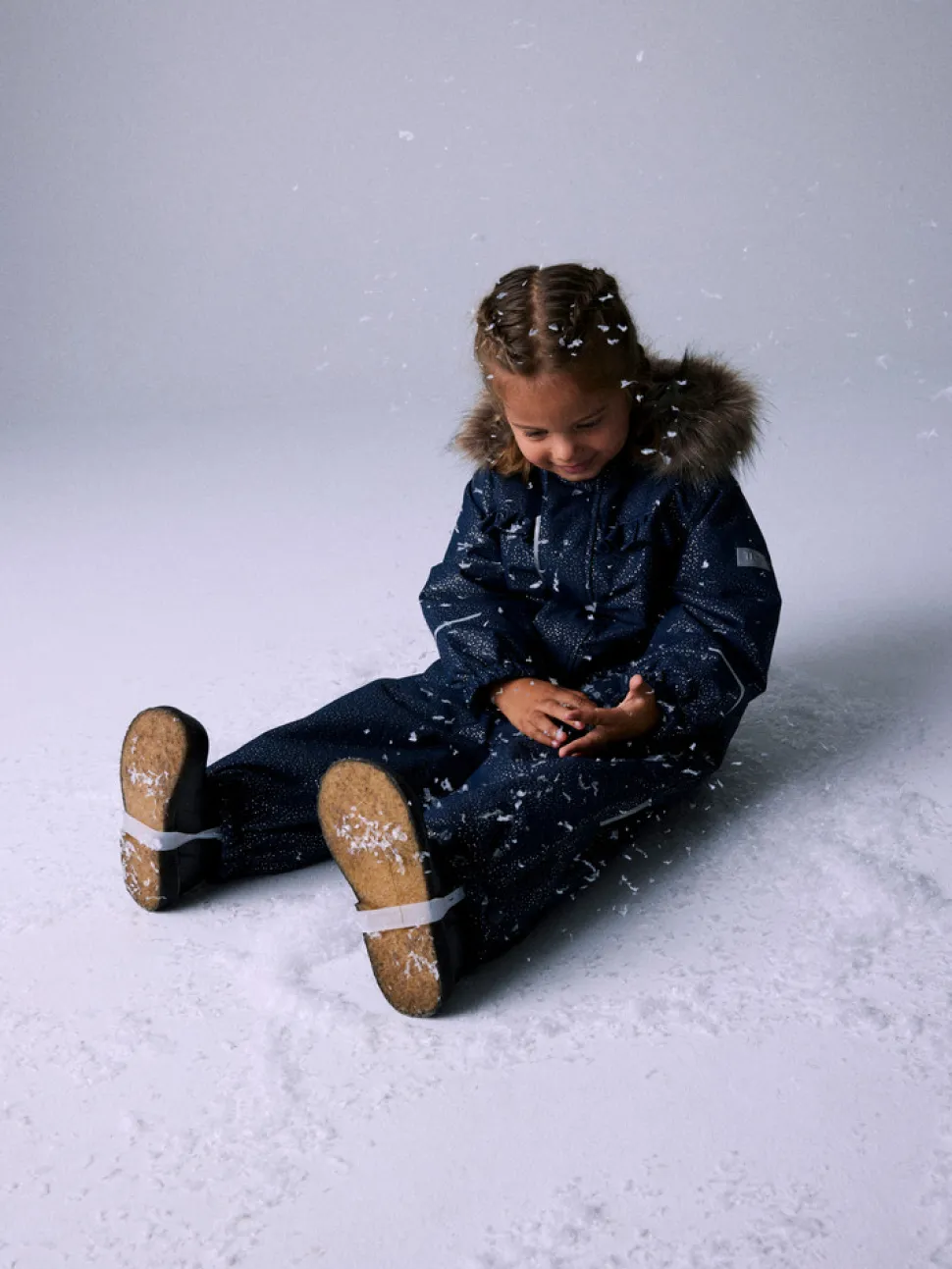 Snow10 Glitter Flyverdragt - Dark Sapphire