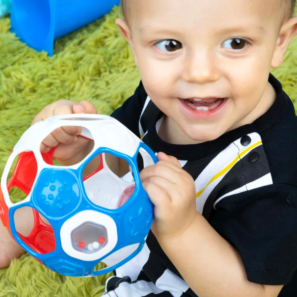 Soccer Oball - fodbold (rød/hvid/blå)