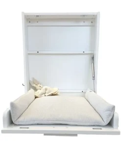 Sofie Væghængt Puslebord - hvid