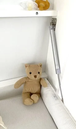 Sofie Væghængt Puslebord - hvid