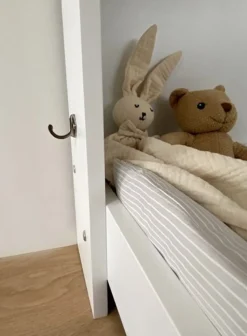 Sofie Væghængt Puslebord - hvid