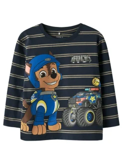 Sofus Paw Bluse - Navy Blazer