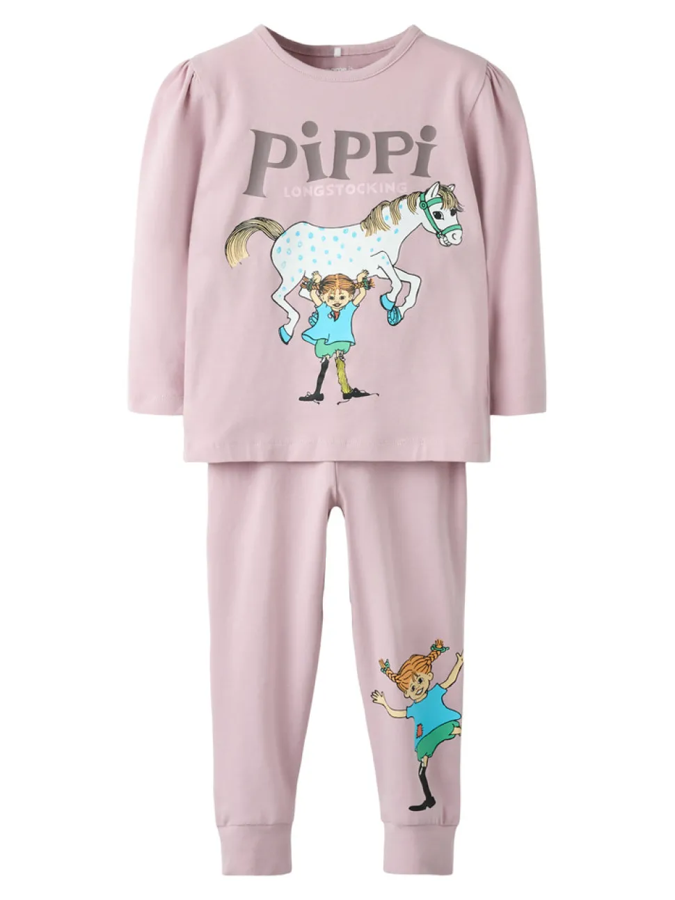 Soleim Pippi Nattøj Sæt - Keepsake Lilac