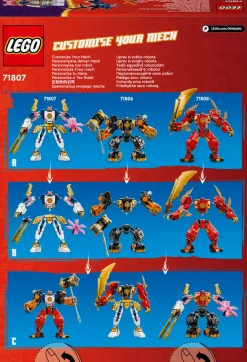 Soras tech-elementrobot 71807 LEGO® NINJAGO®