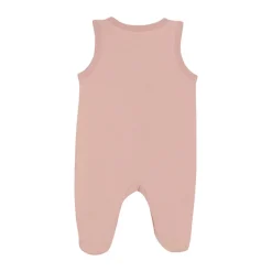 Sparkedragt m. fødder - SOLID - Pale Mauve