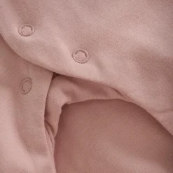 Sparkedragt m. fødder - SOLID - Pale Mauve