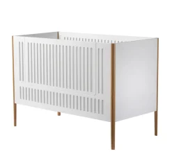 Spoke tremmeseng - Hvid/Eg