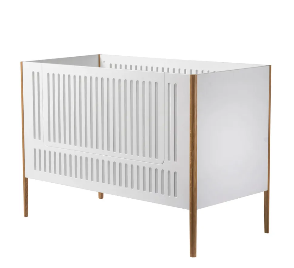 Spoke tremmeseng - Hvid/Eg