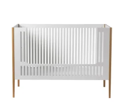 Spoke tremmeseng - Hvid/Eg