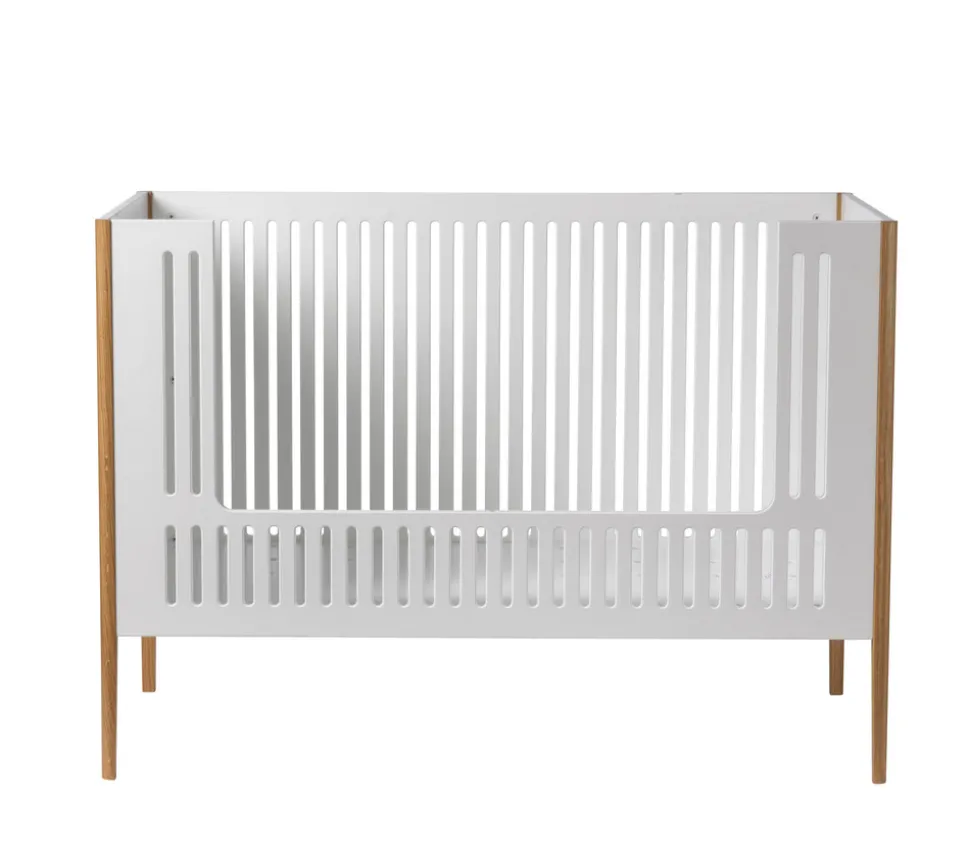 Spoke tremmeseng - Hvid/Eg