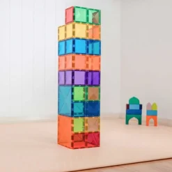 Square Pack - magnetsæt 42 dele - rainbow