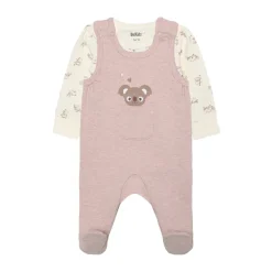 Sæt m. Body Langærmet+Overall - 6051