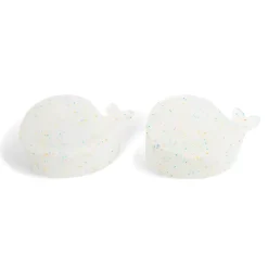 Sæt med 2 snackbokse Hvalen Christian Konfetti