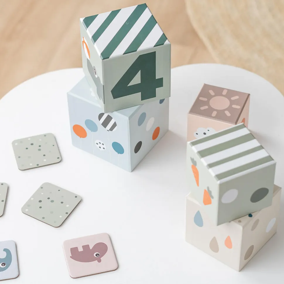 Stableklodser 5 stk. Deer friends Farvemix